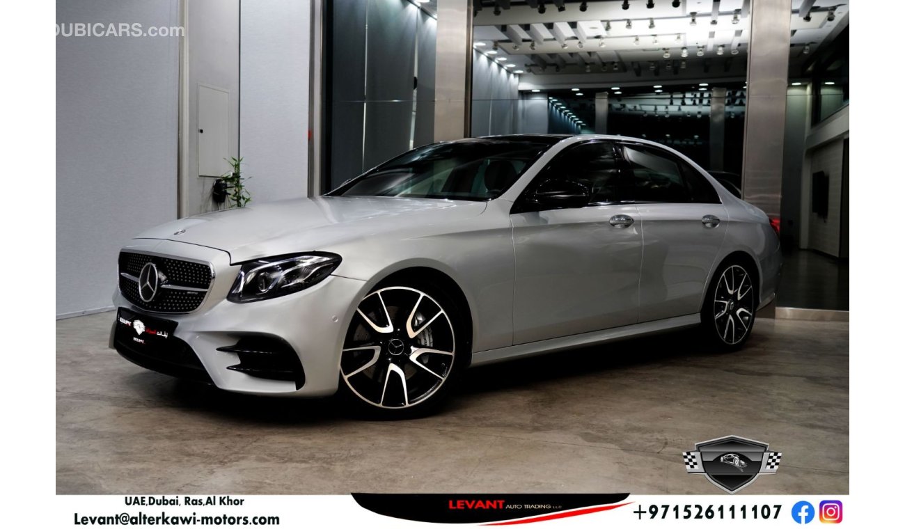 مرسيدس بنز E 43 AMG E43 2018 GCC SILVER WITHH ATTRACTIVE PRICE