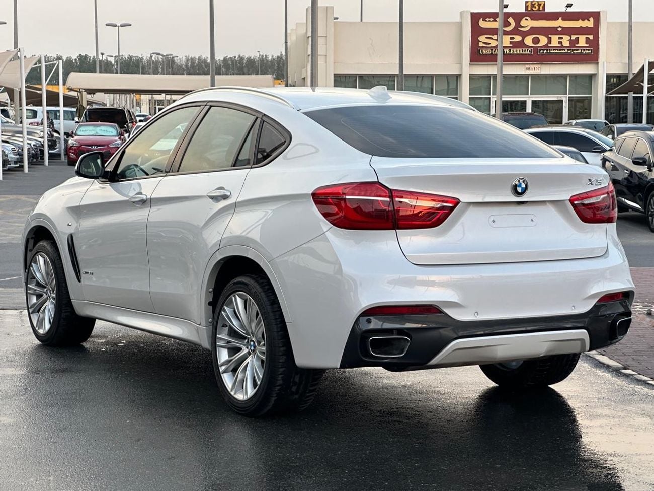 BMW X6 35i M Sport BMW X6 TWIN POWER TURBO _GCC_2017_Excellent Condition _Full option