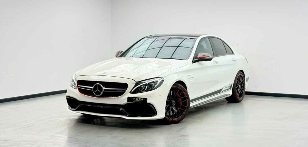 Mercedes Benz C63 AMG S 2016 Mercedes Benz C63 S AMG Edition 1, Full Service History, Fully Loaded, Excellent Condition, GCC