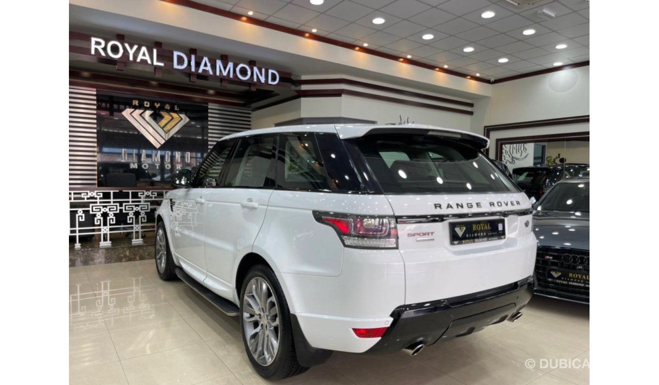 لاند روفر رانج روفر سبورت إتش أس إي Range Rover sport HSE supercharged 2015 under warranty