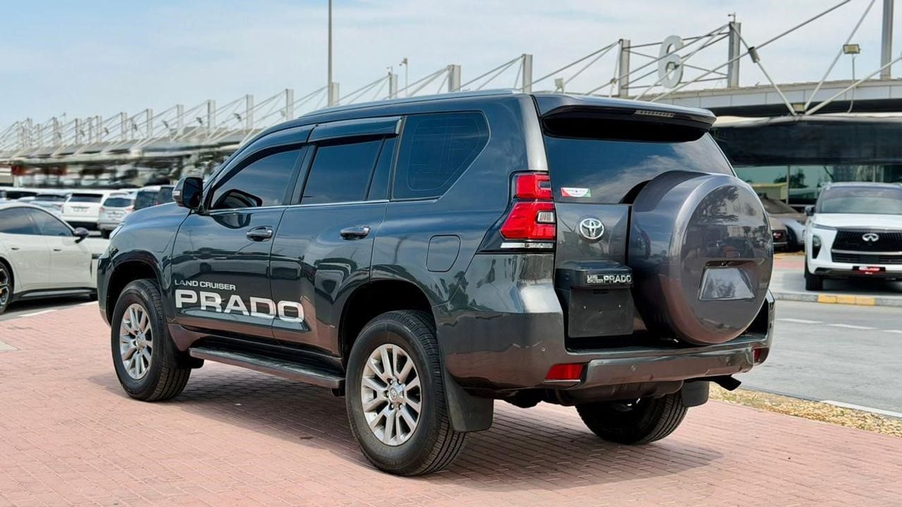 Toyota Prado 2021 | 2.8L DIESEL ENGINE | AT | RHD | SUNROOF | 360 VIEW CAMERA | COOL BOX | DIGITAL ODOMETER | ELE