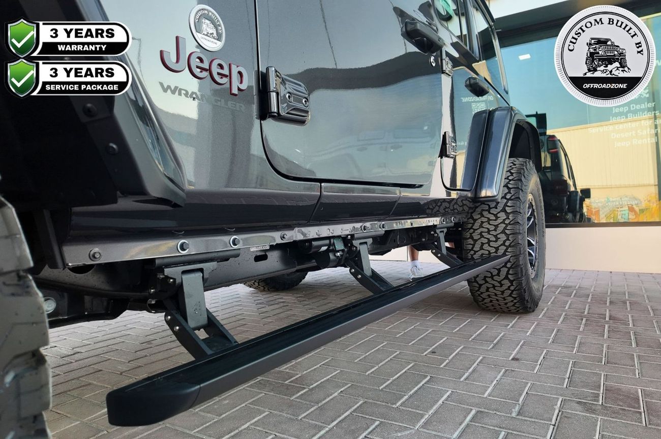 جيب رانجلر Unlimited Rubicon 2.0L A/T | DEALERSHIP 3 YRS WTY & 3 YRS SERVICE PACKAGE WITH MOPAR SIDESTEP, BUMPE