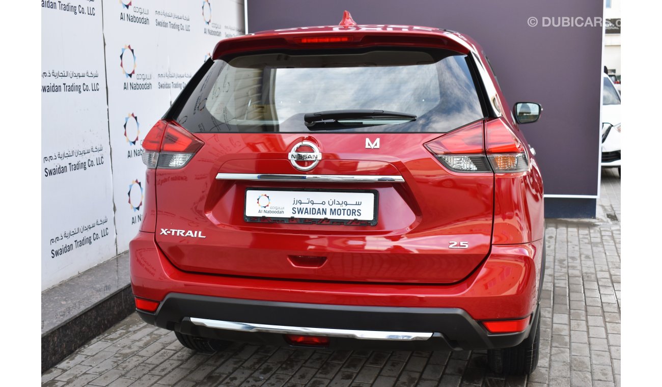 Nissan X-Trail AED 1179 PM | 2.5L S 2WD GCC DEALER WARRANTY