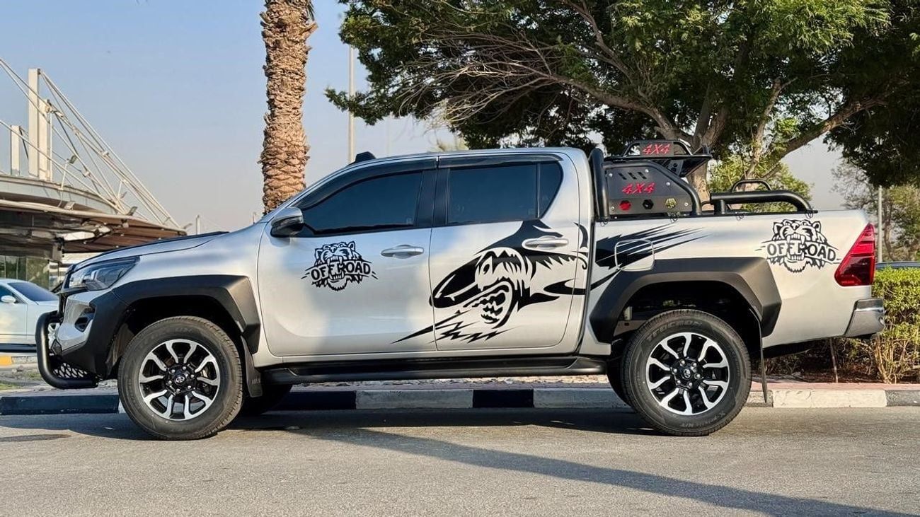 Toyota Hilux MODIFIED TO GR SPORTS | 2024 | DOUBLE CABIN | 2.8L DIESEL ENGINE | AT | NUDGE BAR