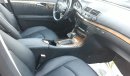 Mercedes-Benz E 280 2009 Gulf Specs Full options panorama DVD