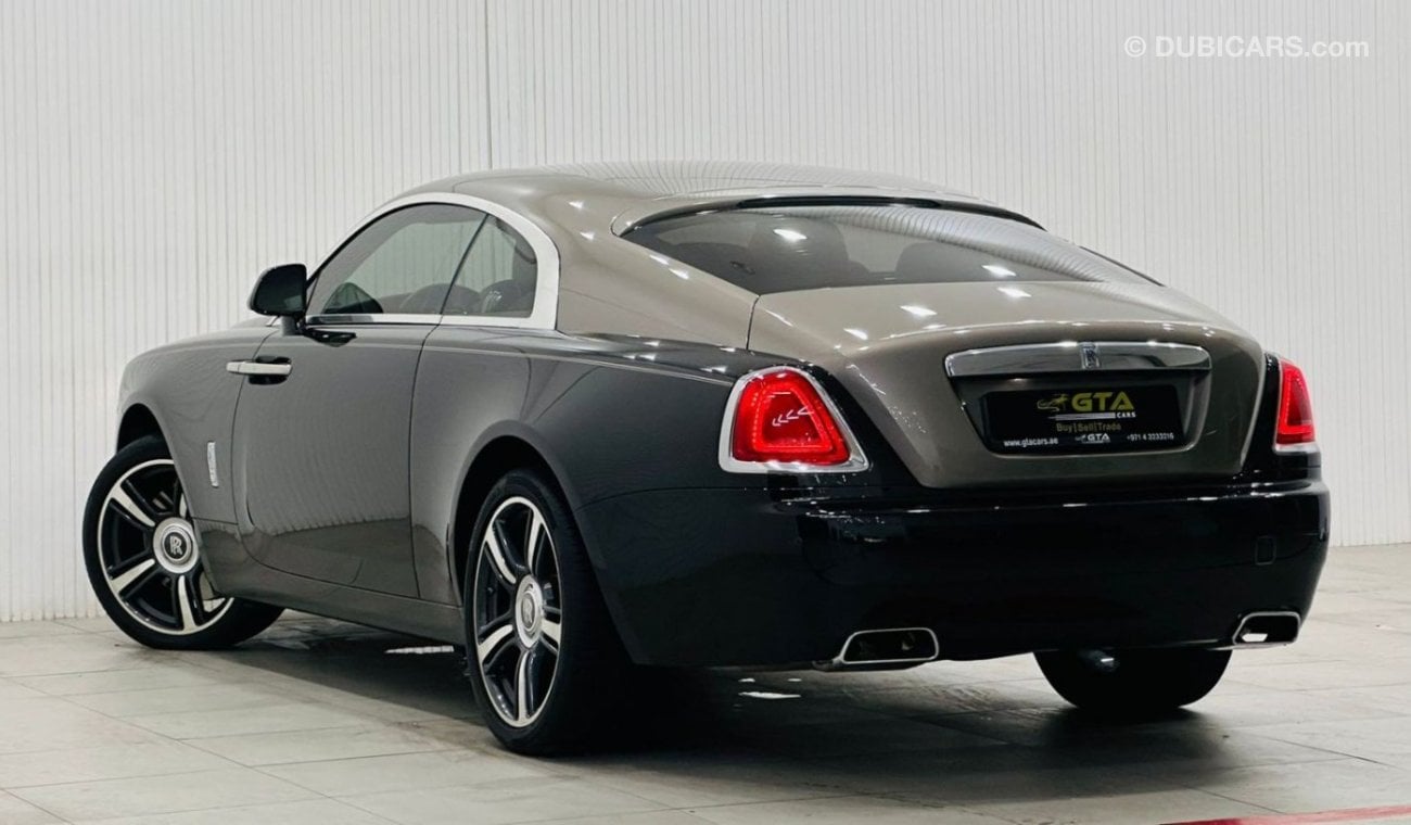 Rolls-Royce Wraith Std 2016 Rolls Royce Wraith(3 Buttons, Star Roof), Full Rolls Royce Service History, GCC