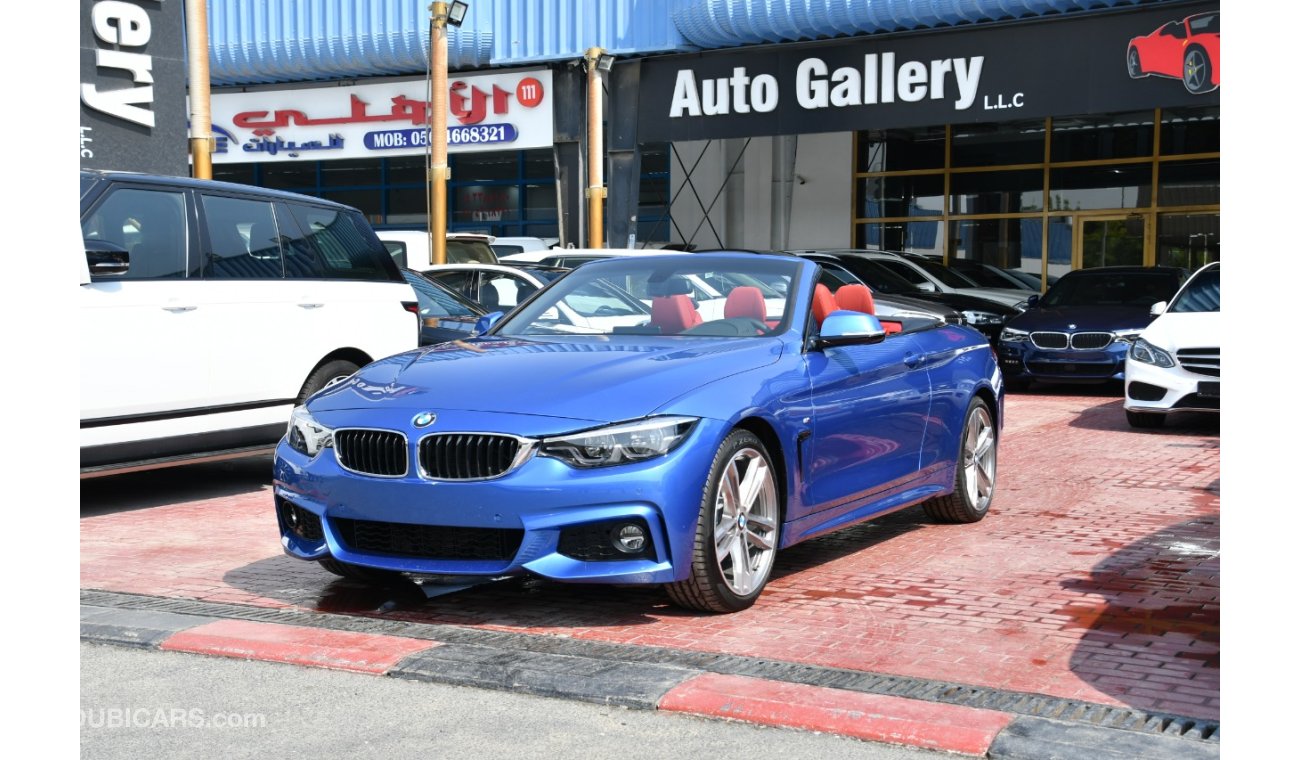 BMW 420i I Convertible M Sport 2019 warranty GCC