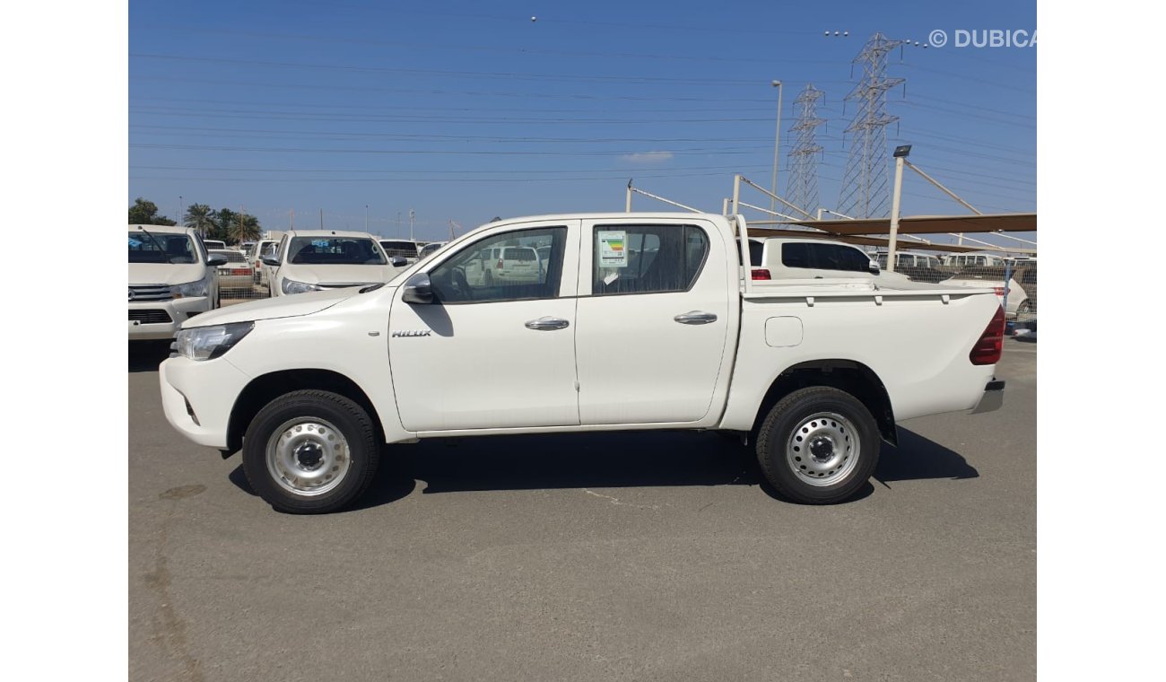 تويوتا هيلوكس 2022 Toyota Hilux 2.4L Diesel Manual Basic with Manual Windows Few units only left - Ready For Expor