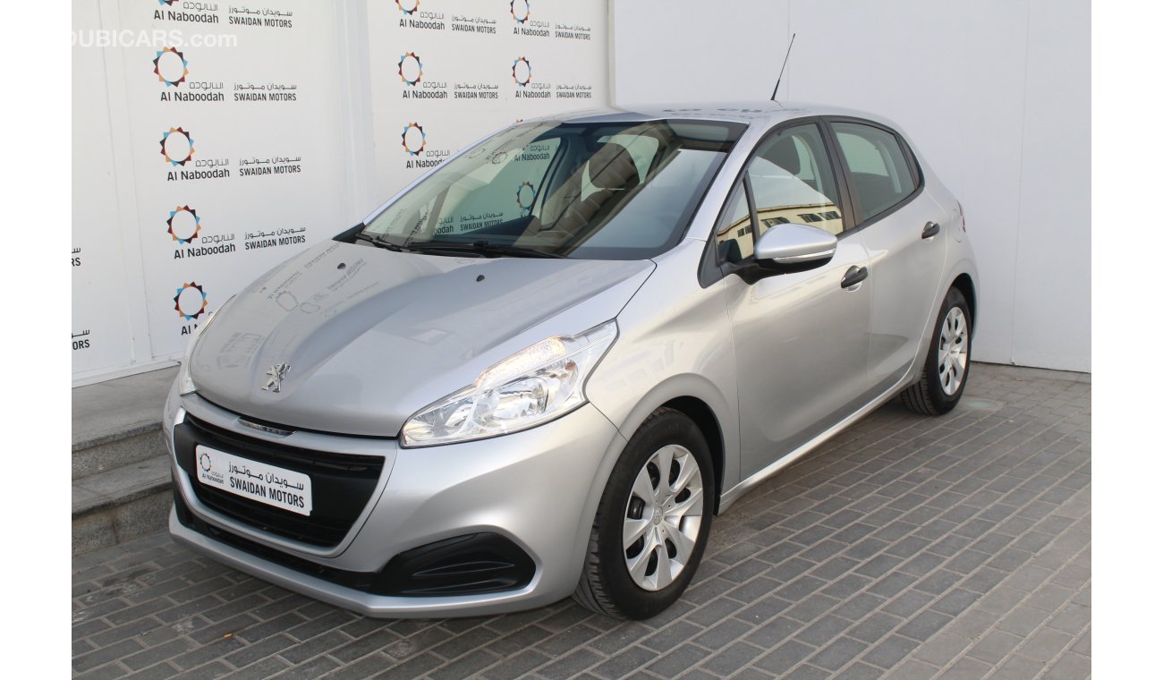 Peugeot 208 1.6L 2016 MODEL GCC SPECS