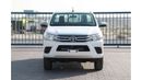 Toyota Hilux 2024 Toyota Hilux 4X4 Singel Cab 2.7 GLX - Super White inside Red | Export Only