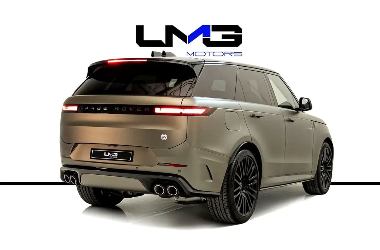 Land Rover Range Rover Sport SV Edition Two P635 4.4L SPORT SV- EDITION ONE | CARBON BRONZE | FULL CARBON INT/EXT | LMG MOTORS