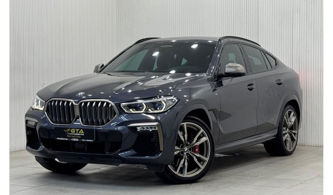 بي أم دبليو X6 2022 BMW X6 M50i, Aug 2026 BMW Warranty + Service Package, Full Service History, GCC