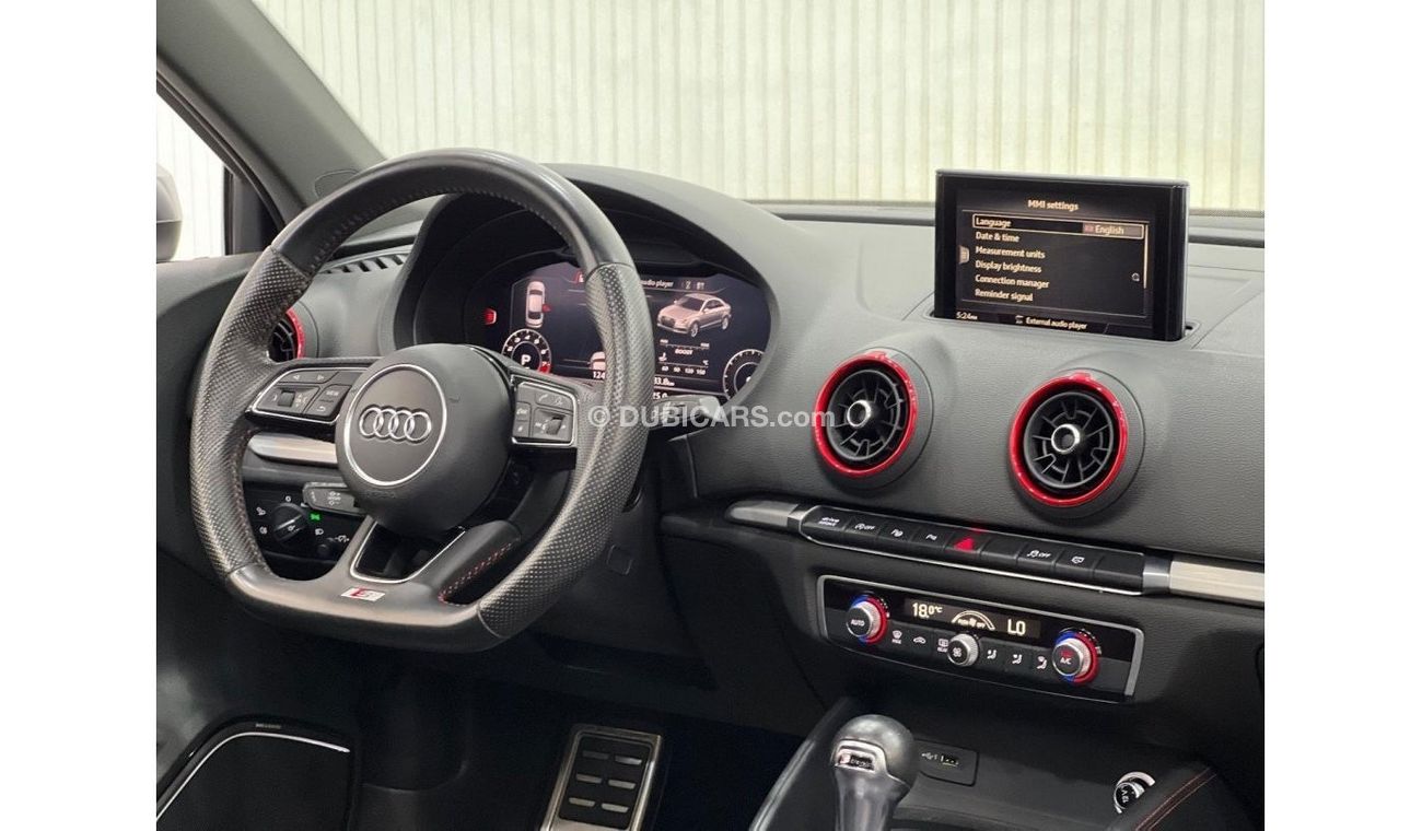 أودي S3 Std 2018 Audi S3 Quattro, Warranty, Service History, Excellent Condition, GCC