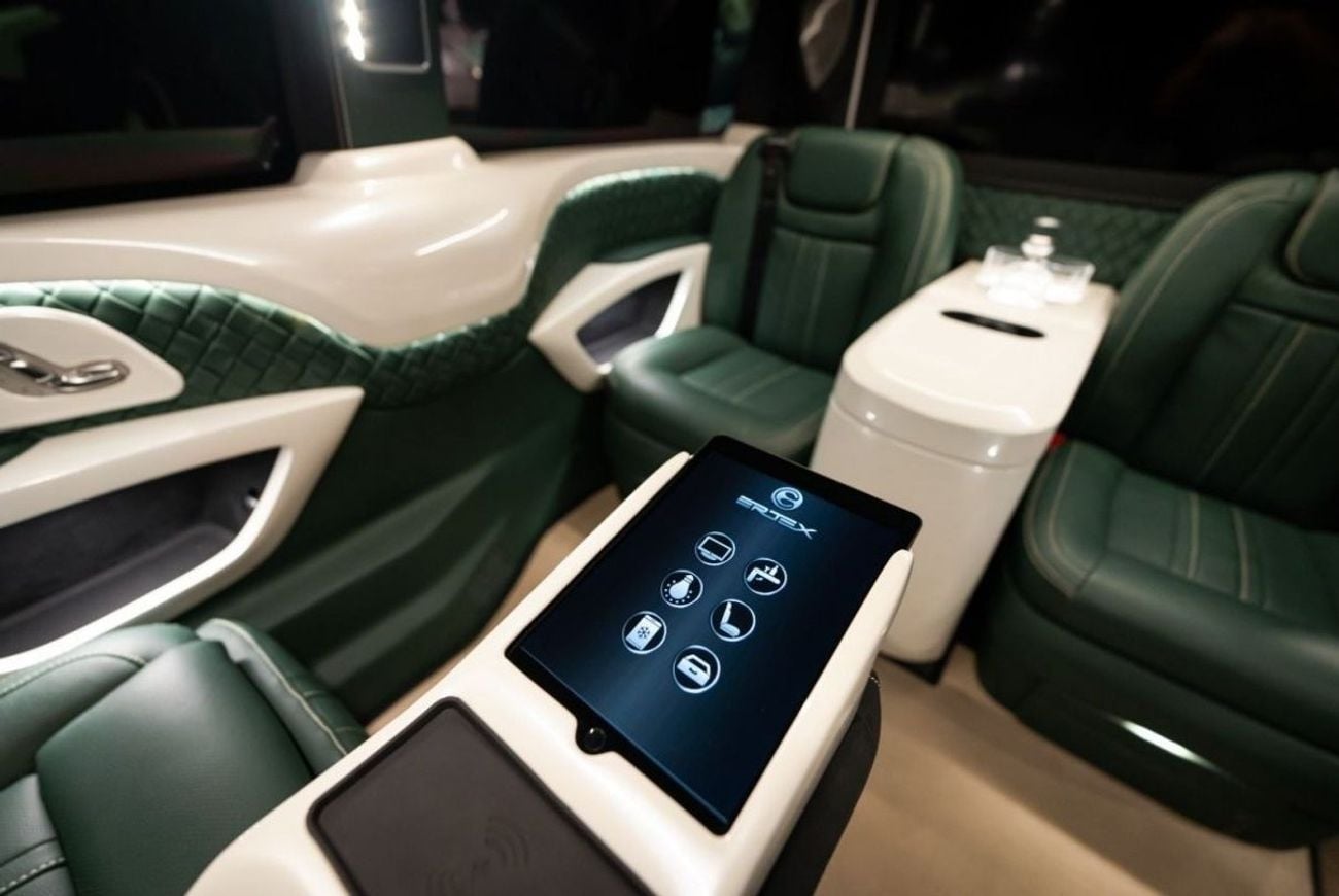 Mercedes Benz V300 AVANTGARDE ERTEX LUXURY CAR DESIGN CO. BOTTEGA DEEP GREEN