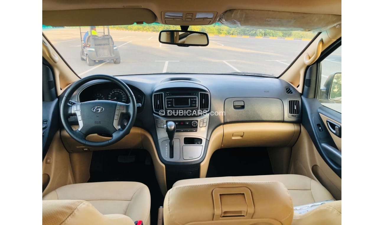 Hyundai H-1 HYUNDI H1 MODEL 2018 GCC CAR PERFECT CONDITION INSIDE AND OUTSIDEf  FULL OPTION PANORAMIC ROOF LEATH