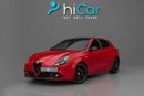 Alfa Romeo Giulietta Veloce AED 727 P.M • 0% Downpayment •  Alfa Romeo Giulietta Veloce • 1 Year Warranty