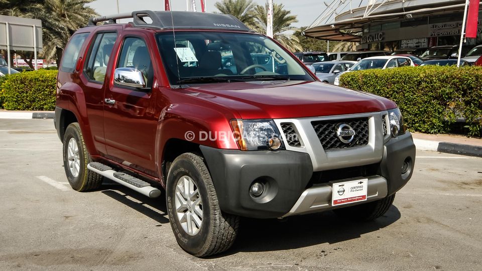Nissan Xterra 4.0 S for sale AED 93,900. Red, 2015