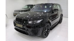 Land Rover Range Rover Sport SVR 2016, 50,000KMs Only, GCC Specs, Warranty & Service til 2021, **JUST BEEN SERVICE**