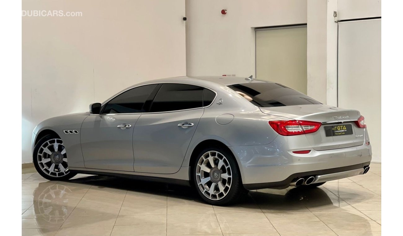 مازيراتي كواتروبورتي 2014 Maserati Quattroporte S Special Edition, Full Service History, Warranty, GCC