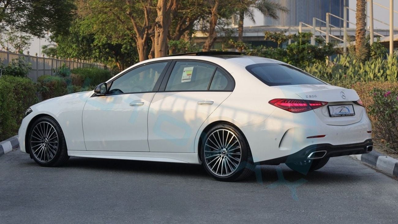 مرسيدس بنز C 200 AMG Premium Plus EQ Boost 1.5T RWD GCC 2026 With 2 Years Unlimited Mileage Warranty At Official Deal