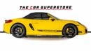 بورش بوكستر 718 Sport Chrono Package-Black Styling Package-Yellow Brake Callipers