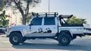 تويوتا لاند كروزر بيك آب MODIFIED TO DOUBLE CABIN PICKUP | 2018 | RHD | MANUAL TRANSMISSION | 4.5L DIESEL ENGINE | REAR VIEW