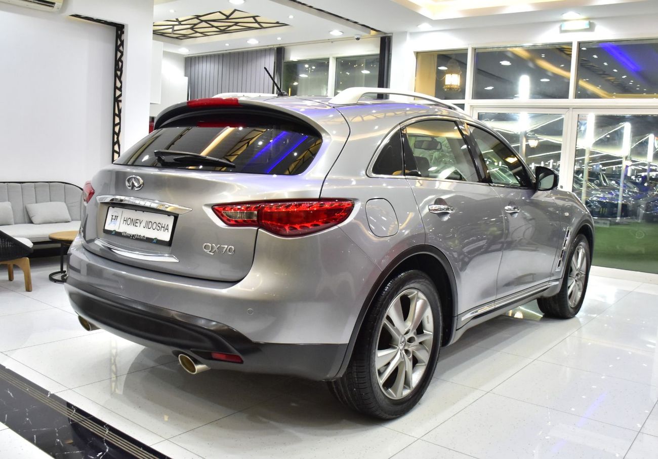 Infiniti QX70 EXCELLENT DEAL for our Infiniti QX70 ( 2020 Model ) in Silver Color GCC Specs