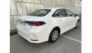 Toyota Corolla 1.6L | GCC | EXCELLENT CONDITION | FREE 2 YEAR WARRANTY | FREE REGISTRATION | 1 YEAR COMPREHENSIVE I