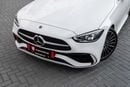 مرسيدس بنز C 200 C200 AMG | 3,330 P.M | 0% Downpayment | 2029 WARRANTY & SERVICE