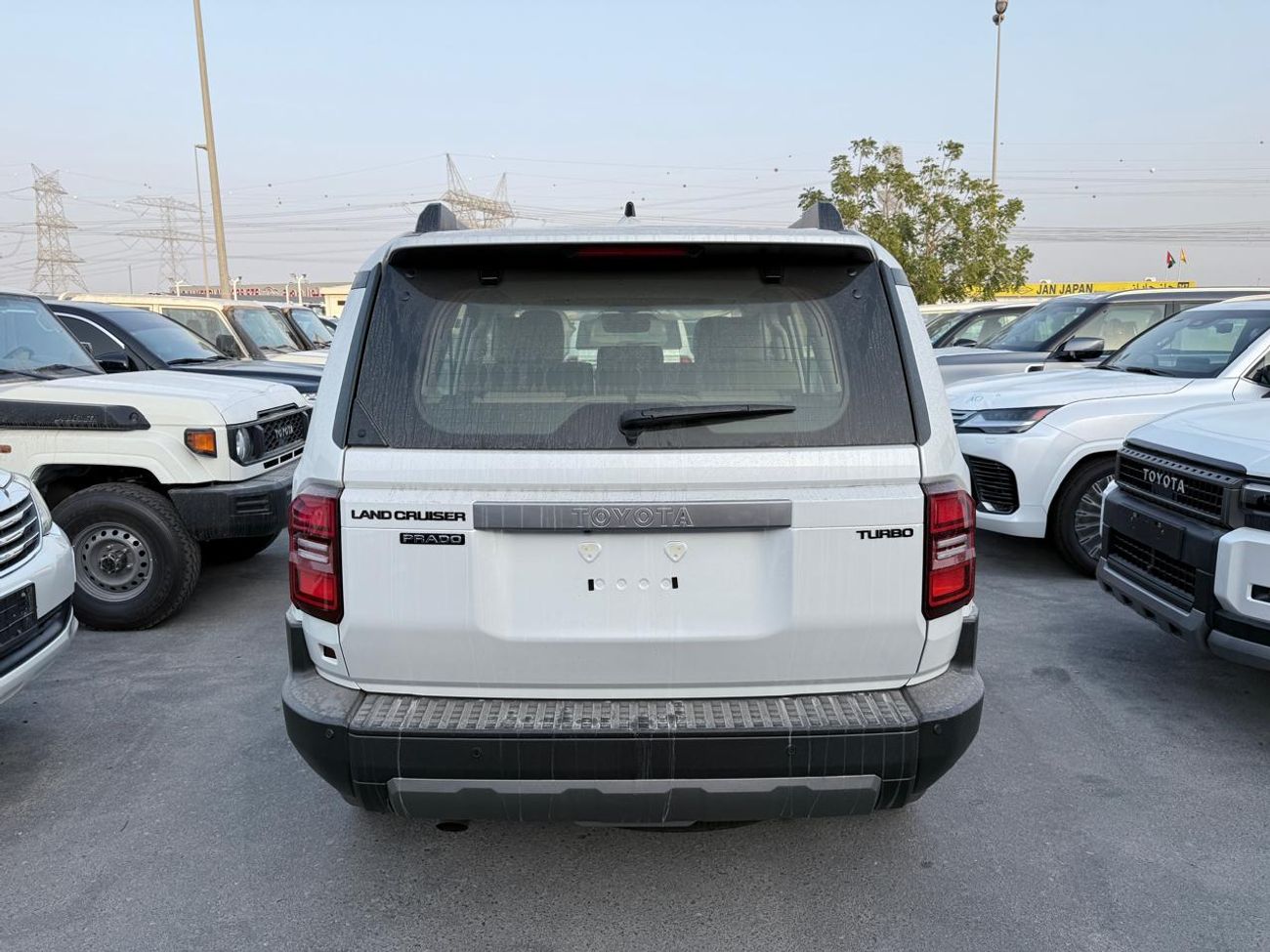 Toyota Prado Toyota Prado 2.8L 2026 Mid All Rounder White Diesel Inside Beige