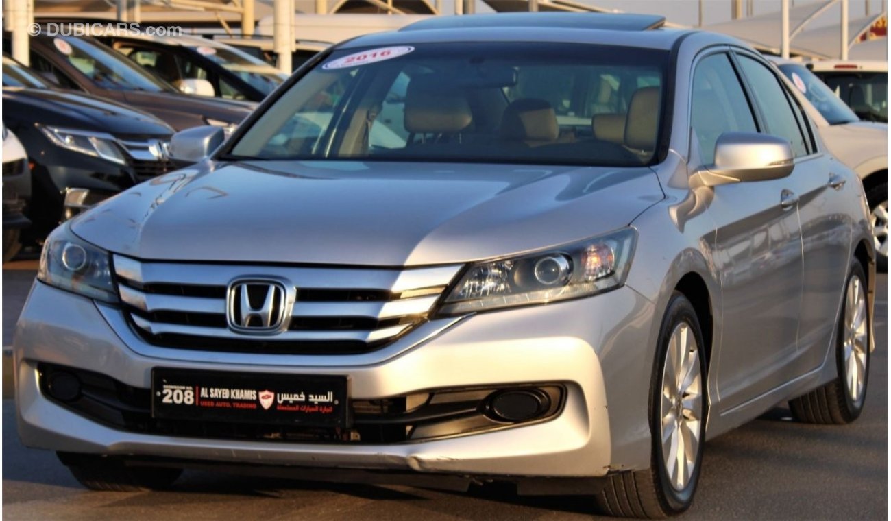 Honda Accord Honda Accord 2016 GCC in excellent condition, without paint, without accidents