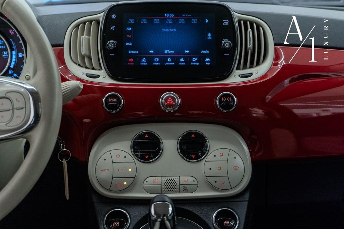 فيات 500C 2022 Fiat 500c Dolcevita Convertible, Warranty, Full Service History, Low Kms, GCC