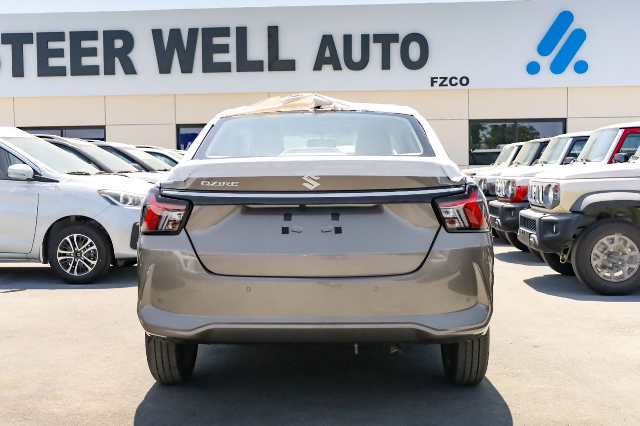 Suzuki Dzire 2025 GLX 1.2-litre 3-cylinder petrol engine - 5 Speed AT - 9 inch Touchscreen - EXPORT