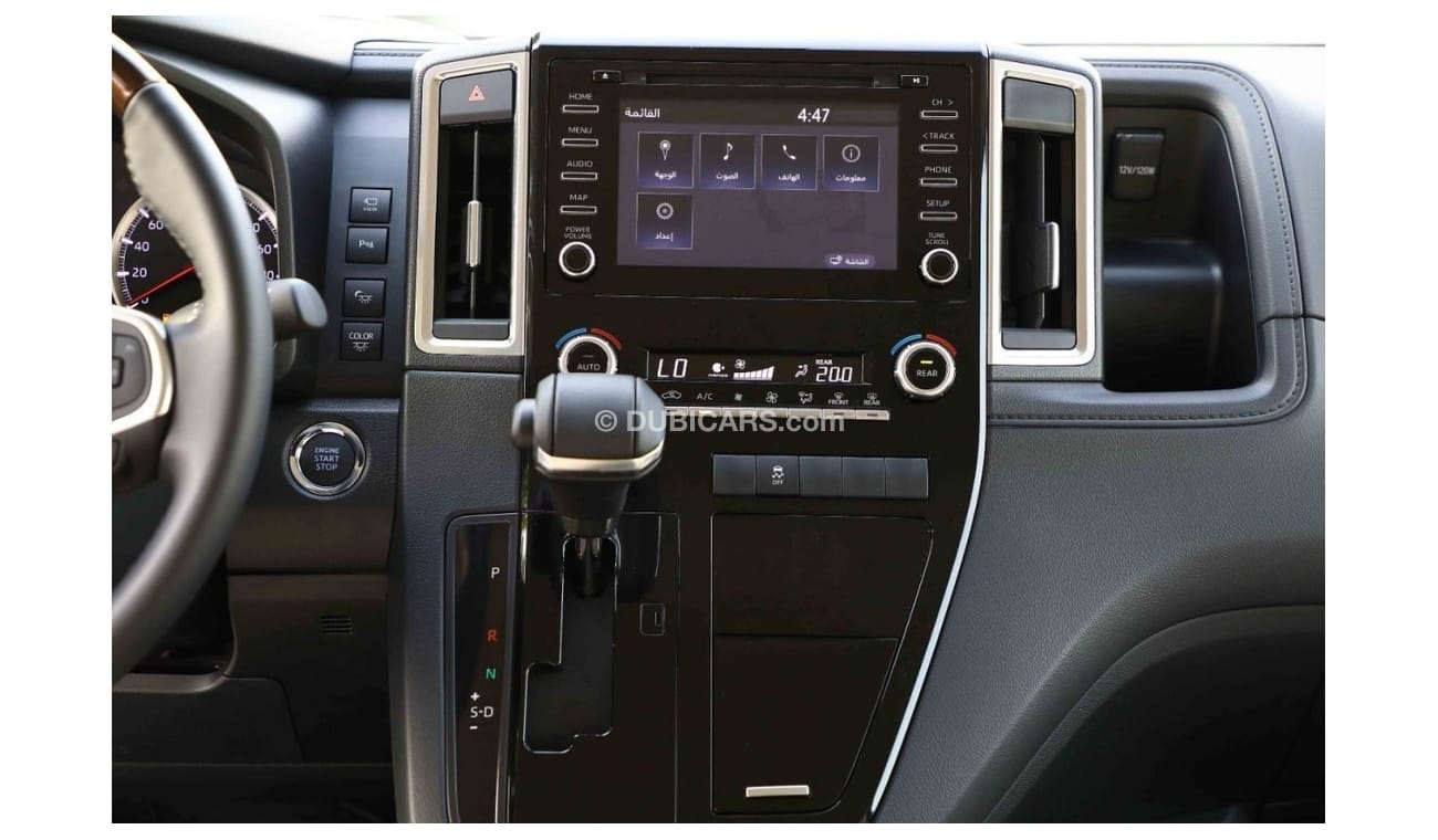 Toyota Granvia 2023 Toyota Granvia 3.5L V6 6 Seats LH HIGH P AT - White inside black & beige