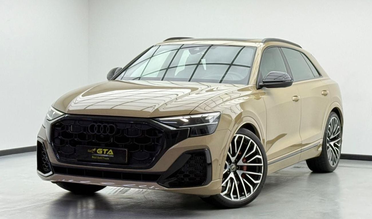 Audi Q8 2025 Audi Q8 55 TFSI Quattro S-Line, 2028 Audi Warranty, 2030 Audi Service Pack, Low Km, GCC