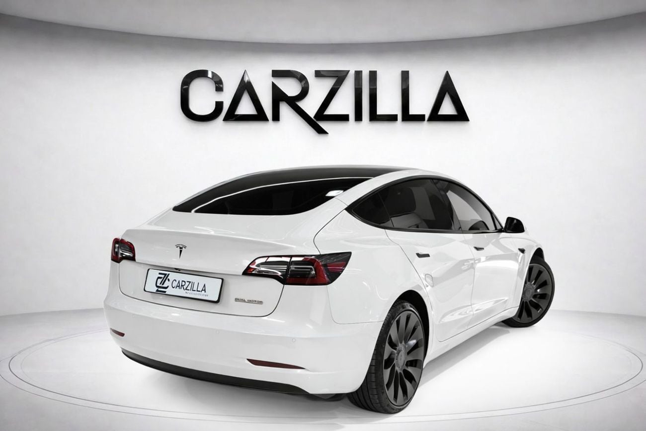 Tesla Model 3 Performance (AWD) AED 2,154 P.M | 0% Down Payment | Performance | Tesla Warranty