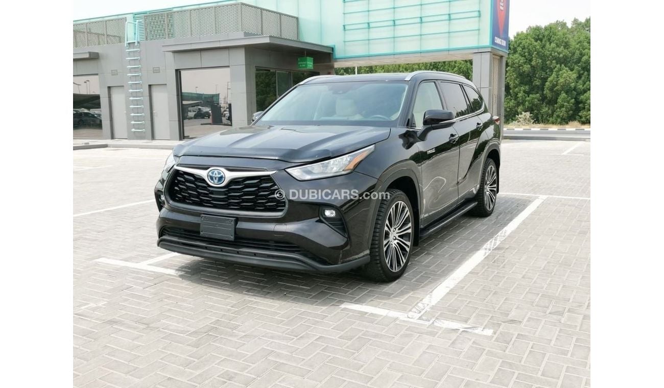 تويوتا هايلاندر Toyota Highlander XLE ( Hybrid  ) - 2021 - Dark Brown