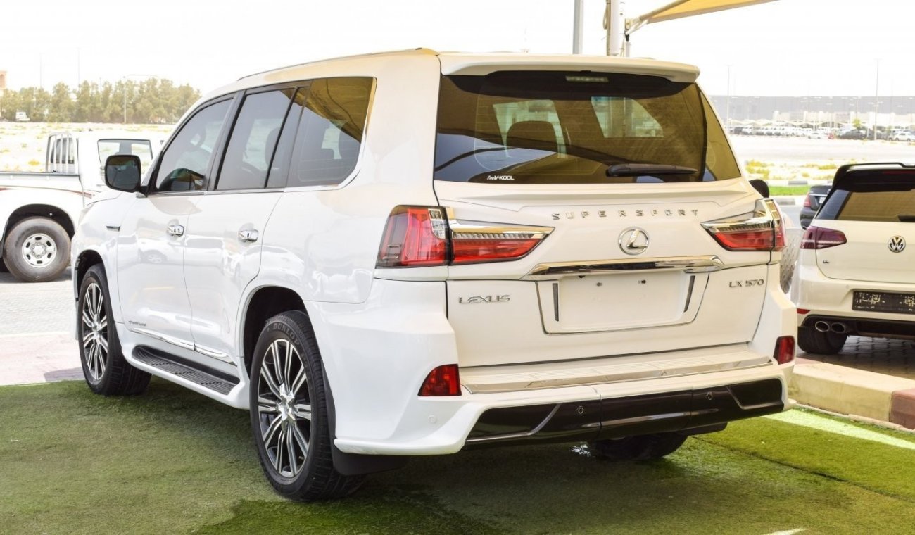 Lexus LX570 With 2020 body kit