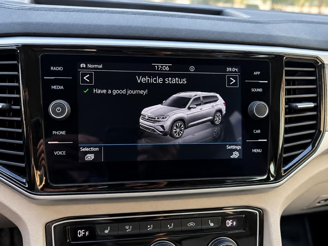 Volkswagen Teramont COMFORTLINE 3.6 V6 -GCC -First Owner- Full Agency Service- Accident Free -72,000 km