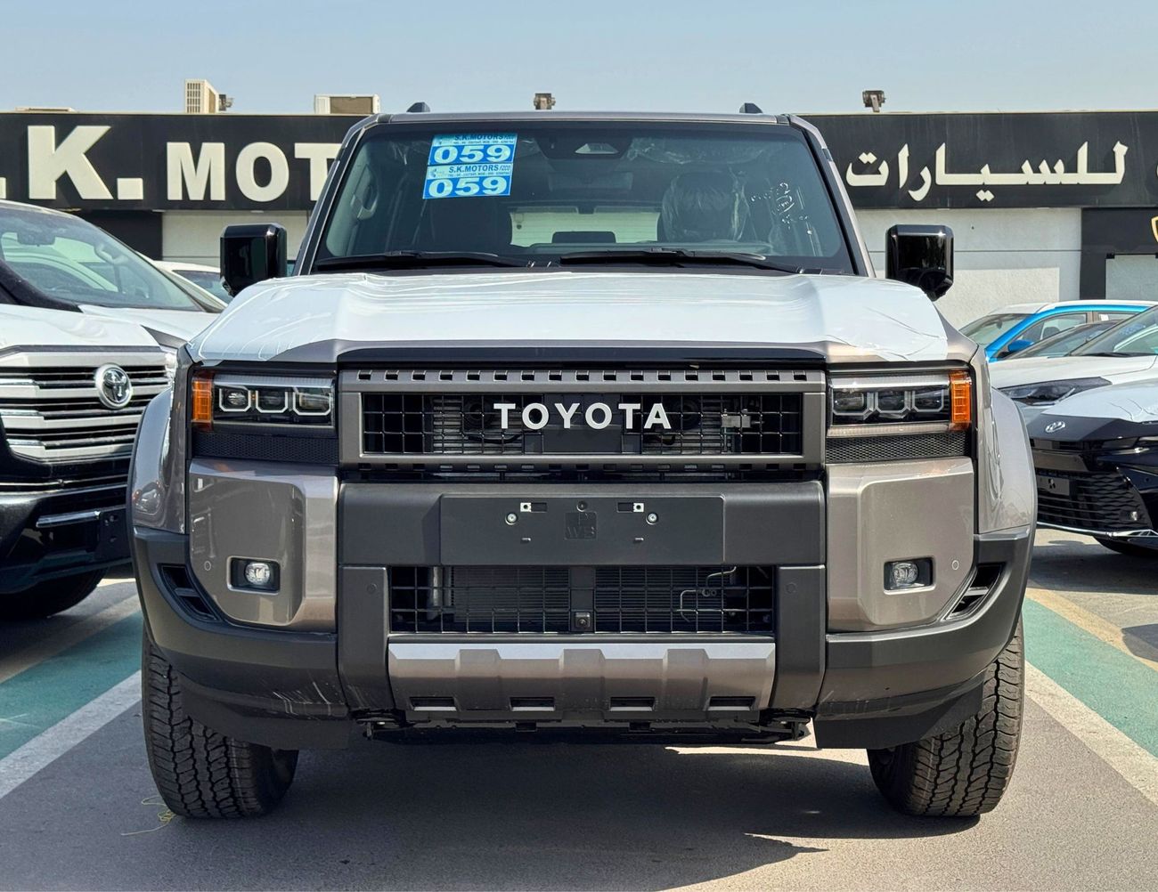 Toyota Prado ADVENTURE TOP VARIANT | 2.4L | HEADUP DISPLAY WITH 360* | POWER SEATS | SUNROOF (CODE# 69052)