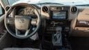 Toyota Land Cruiser 70 Toyota Land Cruiser LC76 4.0L AT Petrol (White-Brown) Basic