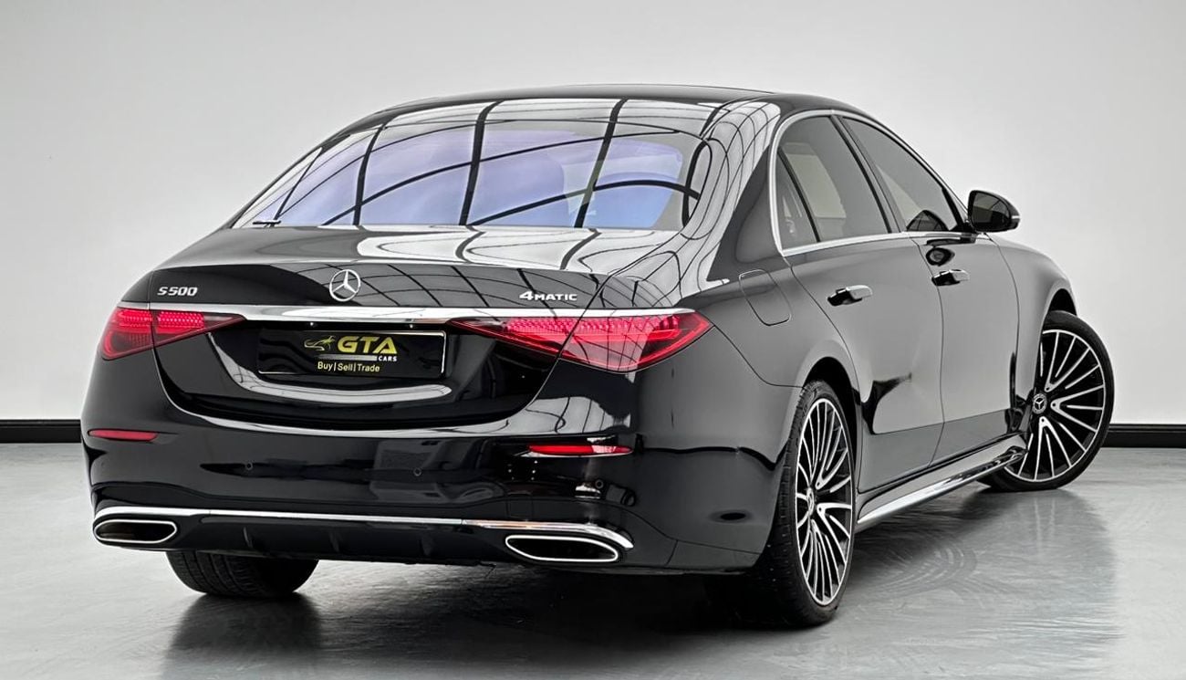 مرسيدس بنز S 500 2021 Mercedes-Benz S500 4MATIC, 1 Year Unlimited KM Warranty, Mercedes Full Service History, GCC