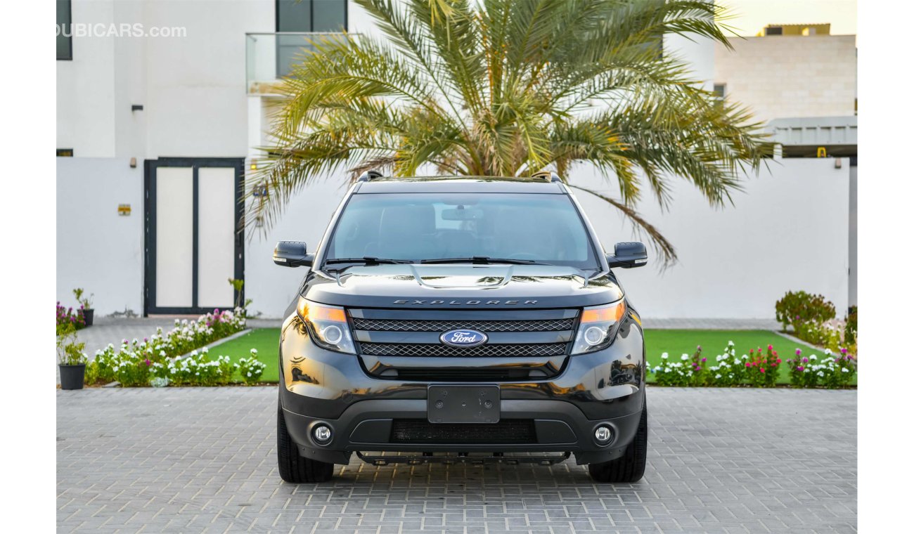 Ford Explorer Sport - Warranty and Service Contract! - GCC - AED 1,939 PER MONTH - 0% DOWNPAYMENT