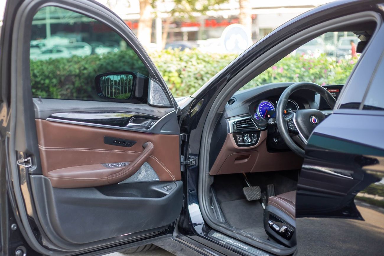 بي أم دبليو ألبينا BMW ALPINA B5 BITURBO 2018 – GCC Specs – Only 60,000 KM  4.4L V8 Twin-Turbo producing 608 HP & 800 N