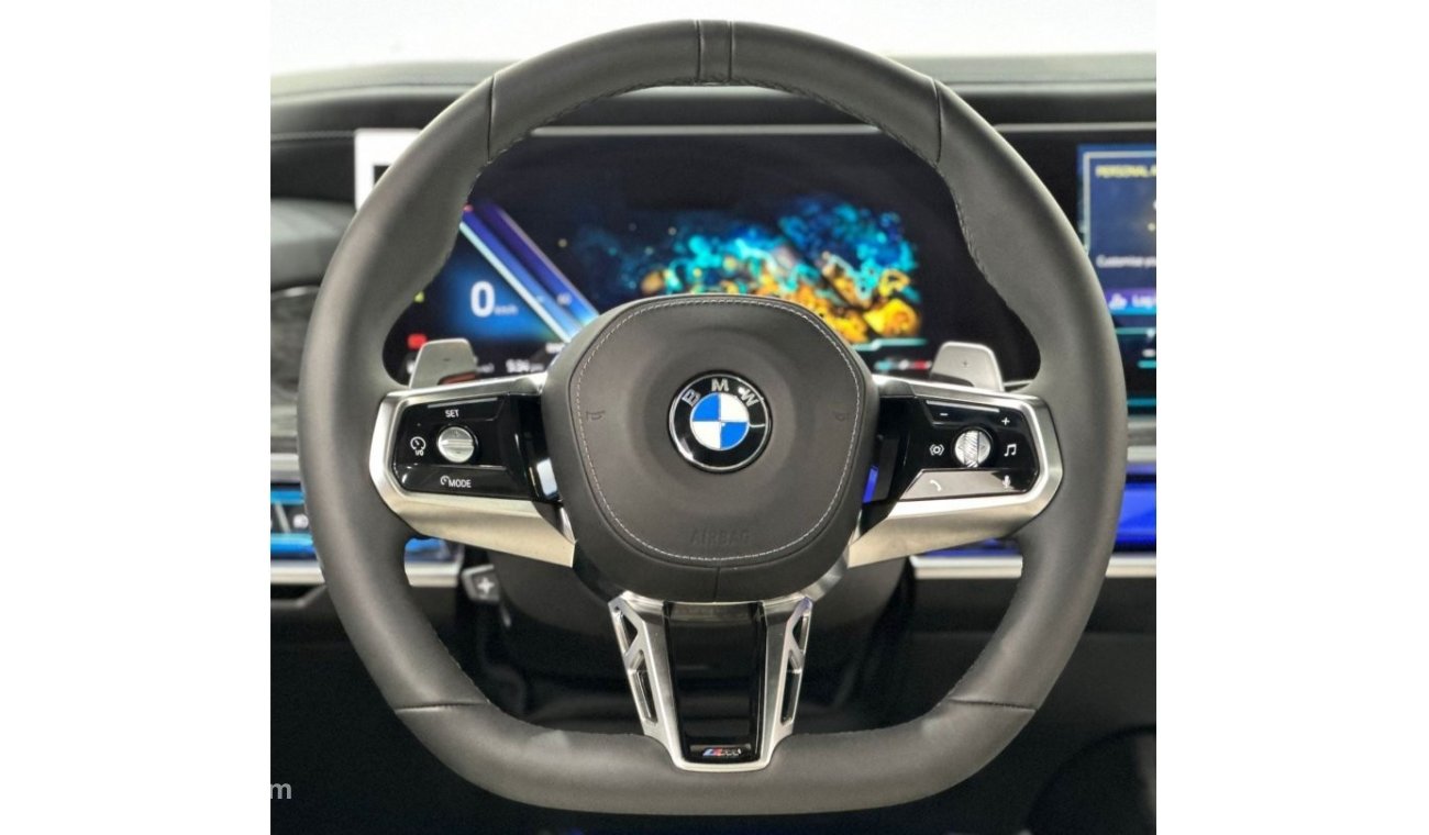 BMW 760Li 2024 BMW 760i xDrive M-Sport Masterclass, 2028 BMW Warranty + Service Pack, Fully Loaded, GCC