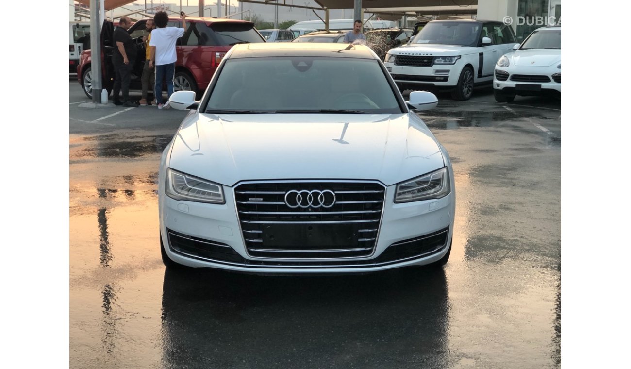 Audi A8 AUDI A8 MODEL 2015 GCC CAR PERFECT CONDITION FULL OPTION PANORAMIC ROOF LEATHER SEATS BACK SCREEN B