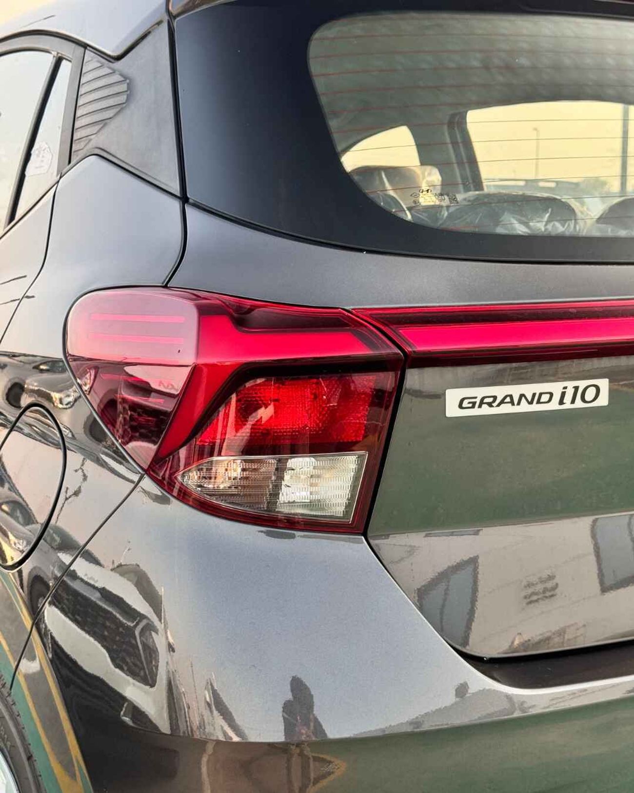 Hyundai Grand i10 SMART (HATCHBACK ) 1.2L GRAY COLOR -