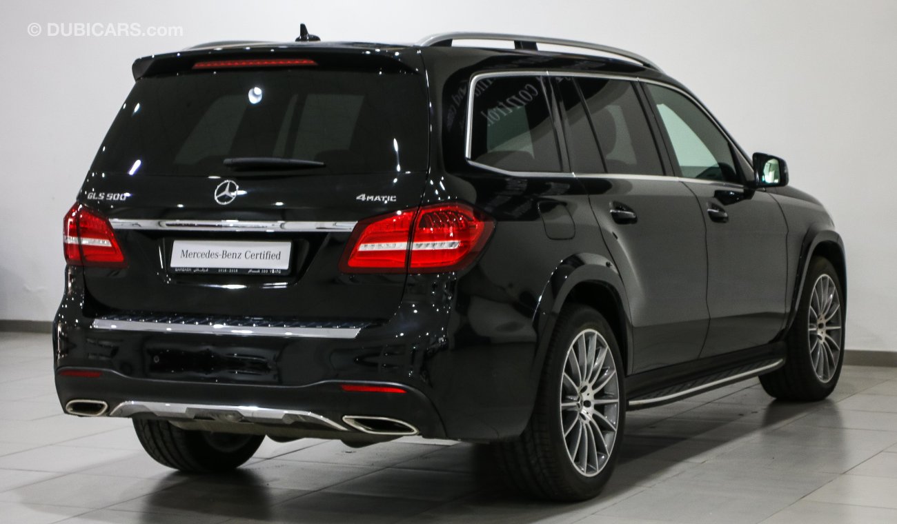 مرسيدس بنز GLS 500 4Matic مع 5 سنوات من الضمان و 4 سنوات من حزمة الخدمات