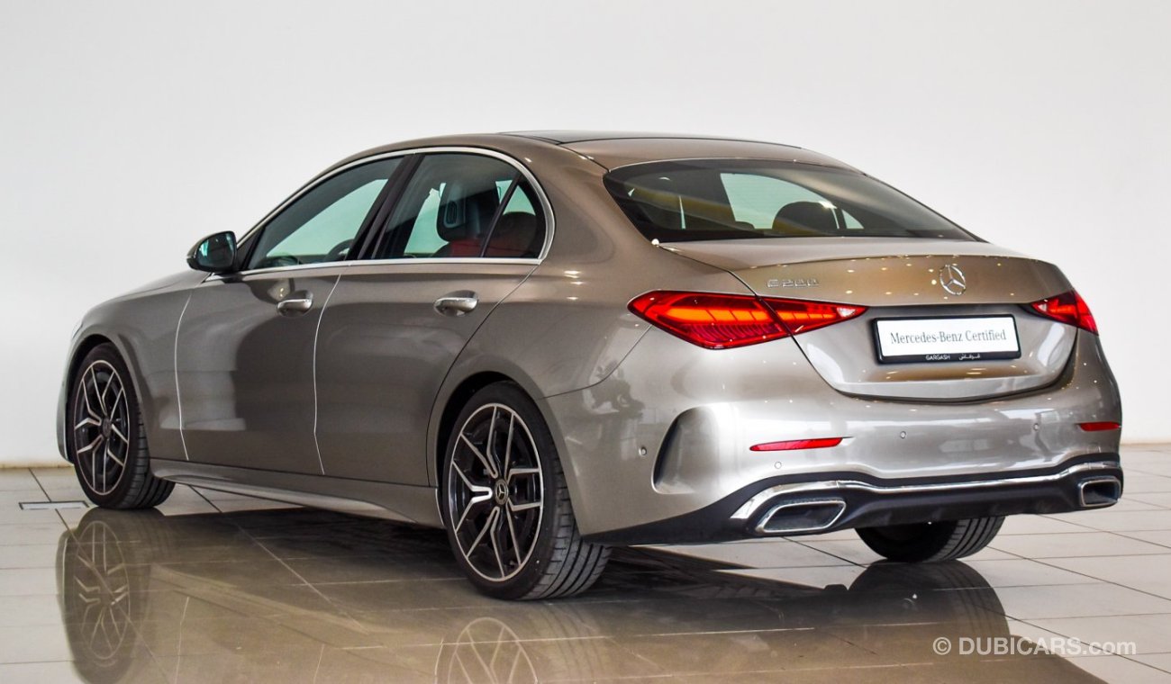 مرسيدس بنز C200 SALOON / Reference: VSB ***** Certified Pre-Owned with up to 5 YRS SERVICE PACKAGE!!!