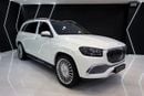 Mercedes Maybach GLS600 Maybach Rear-Seat Entertainment, Rear VIP Seats, Burmester Audio, Panoramic Roof, GCC!